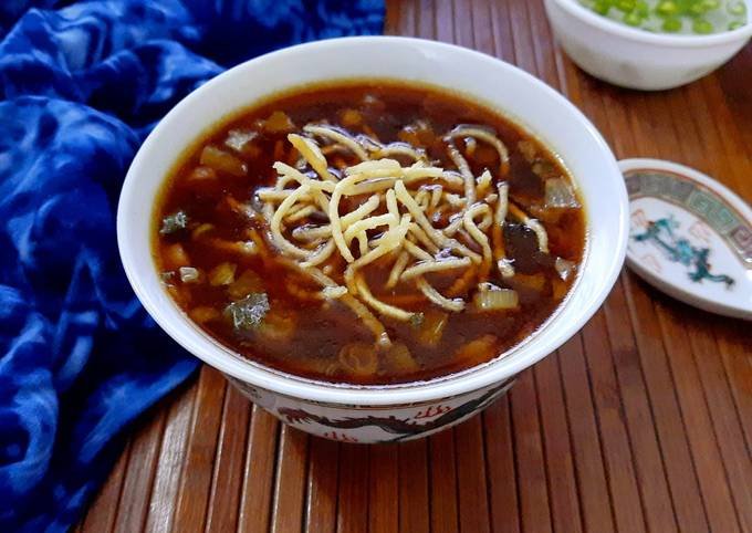 Manchow Soup (Veg)